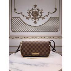 루* 다미에 페이보릿 MM 숄더백