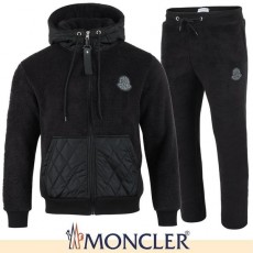 시어링 로고 패치 양털 셋업 기모 원단