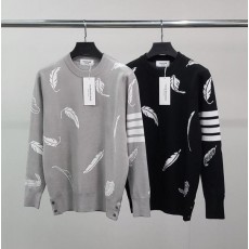 톰* 사선완장 페더 울 니트