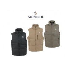 로고 패치 패딩 조끼