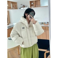 미*** 후드 퀄팅 패딩