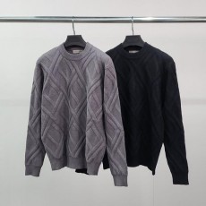 보** 엠보라인 캐시미어 울 니트