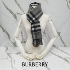 버** 컨트라스트 체크 캐시미어 머플러 310