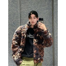 루* x 니고 리버서블 플리스 블루종