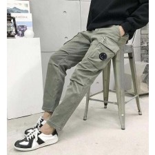 C* 컴퍼니 기모 절개 카고 밴딩 팬츠