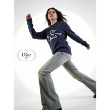 디* 25SS di*r and hylton 자수로고 스웨터