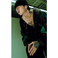 부** 콰트로 블랙 에디션 링 펜던트 목걸이수입최고급