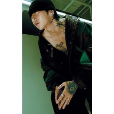 부** 콰트로 블랙 에디션 링 펜던트 목걸이수입최고급