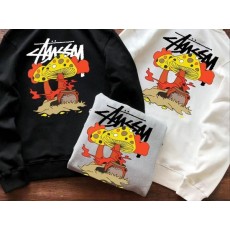 스** 버섯 그래픽 로고 후드티