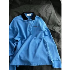 미*** 25 자수로고 더블 칼라 폴로 루즈핏 롱슬리브  수입