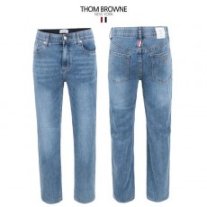 톰* 중청 쿨터치데님 세미와이드 히든밴드 팬츠