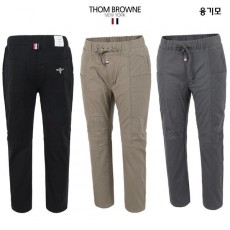 톰* 융본딩 바이오워싱 스판 밴드 배기핏 팬츠