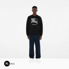 버** 체인 기마 자수 맨투맨