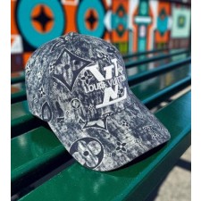 루* LV 자수 모노그램 프린트 볼캡 수입