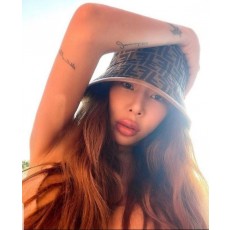 펜* FF 자카드 패브릭 버킷햇