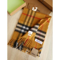 버** 캐시미어 체크 머플러