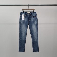 구* 레터링자수 워싱 청바지